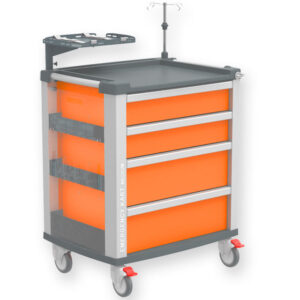 MEDI KART EMERGENZA - arancione